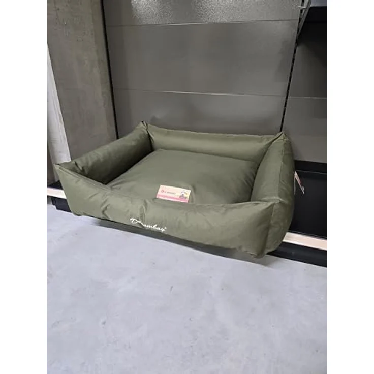 Flamingo Korb Dreambay® Rechteck Olivgrün - Wasserabweisend, Waschbar, Nachhaltig – Bild 5