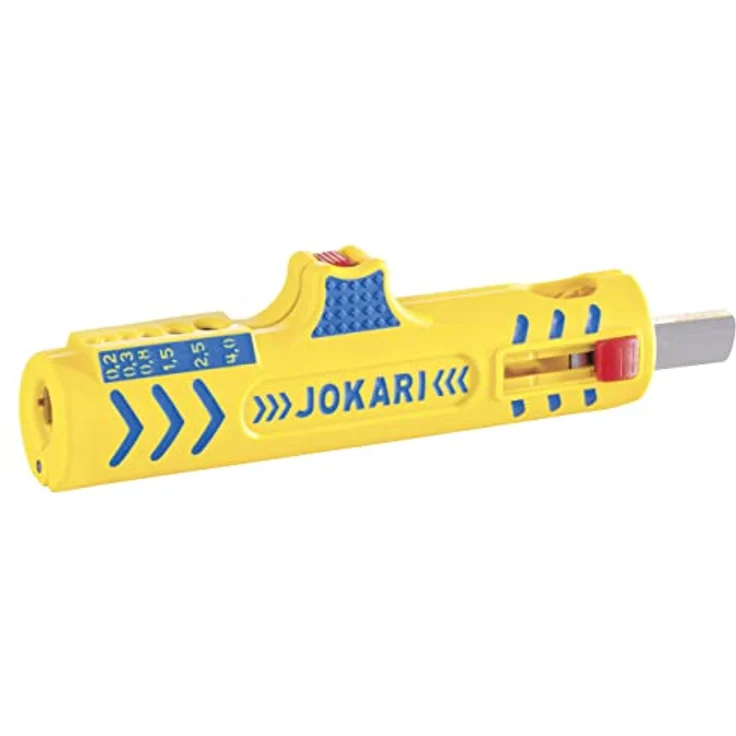 Jokari 30155 SECURA NO. 15, Kabelentmanteler für Rundkabel 8-13 mm, 0.2-4 mm², automatisches Abisoliermesser – Bild 1