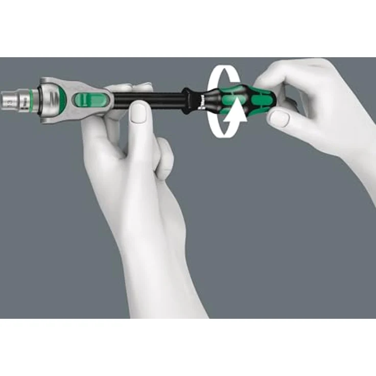 Wera Werkzeugkoffer Wera Bicycle Set 7, 27-teilig, mit 3/8" Knarrenset, feinverzahnter Zyklop Speed Knarre, robuster Textilbox für Fahrradanwendungen – Bild 3