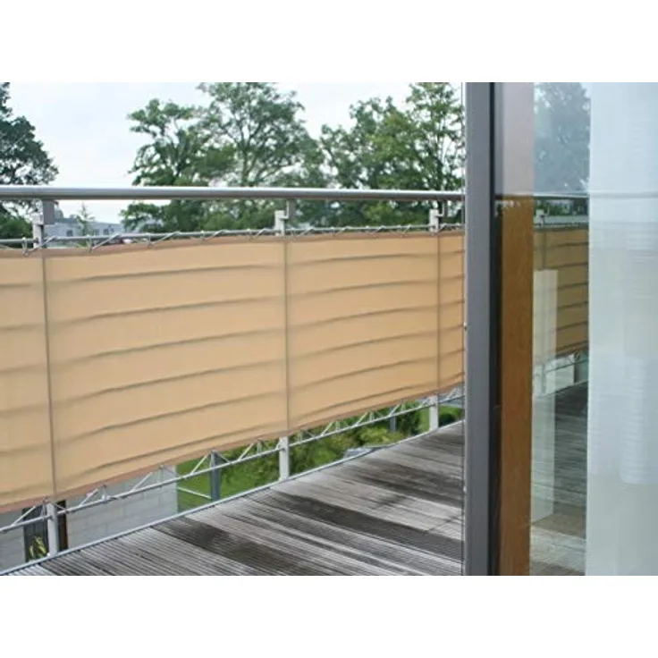 Balkonverkleidung 90 x 500 cm sisal