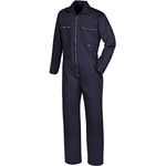 texxor Overall Basic, Arbeitsoverall Anzug marine 62, 8041 - Robust, verlässlich & zertifiziert nach ÖKO-Tex Standard 100