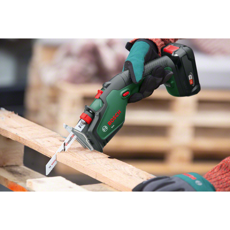 Bosch Keo 0600861A00 Power for All 18V Gartensäge mit Akku mit Ladegerät – Bild 5