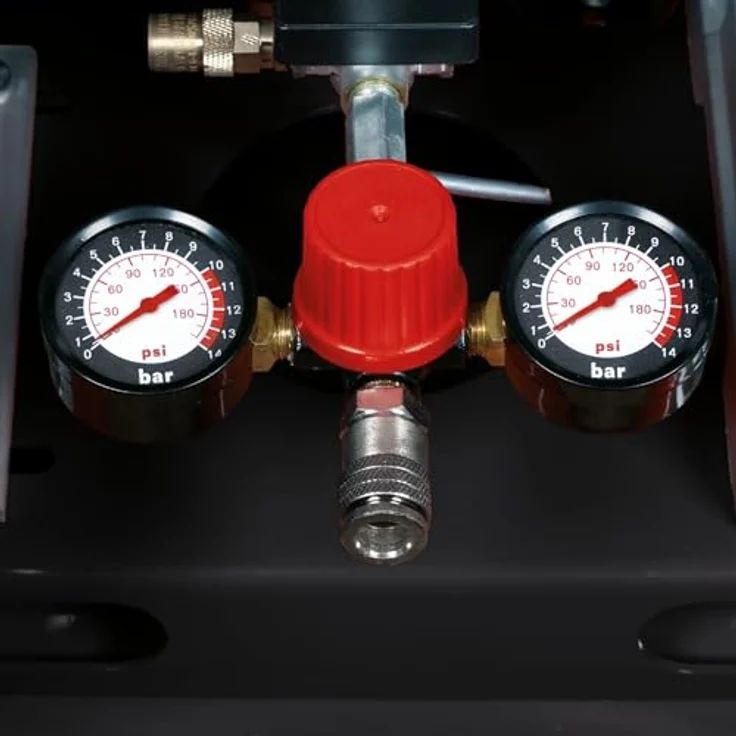 Einhell TE-AC 430/50/10, leistungsstarker Kompressor mit 3000 W, 50 l Tank und ölgeschmierter Pumpe – Bild 5