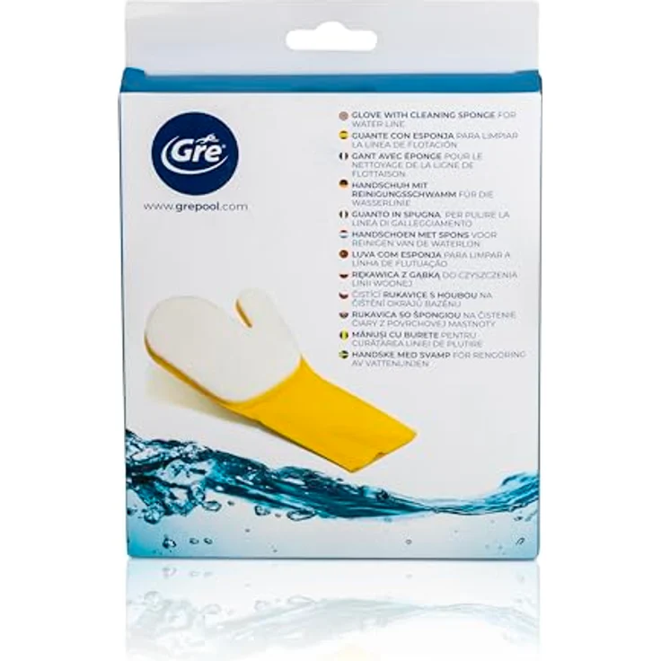 Gre GFL5 - Handschuh mit Schwamm für die Wasserlinie des Pools – Bild 6