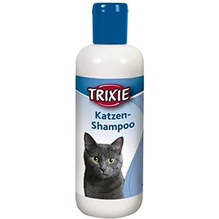 TRIXIE Katzen-Shampoo, 250 ml für empfindliches Fell mit Kamillenextrakt – Bild 1
