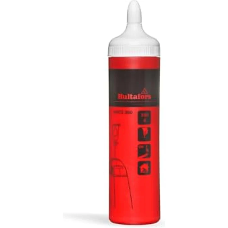 Hultafors Schlagschnurkreide Weiß 360g, übermalbar, intensive Farbe, für Innennbereiche, präzise & langlebige Linien – Bild 1