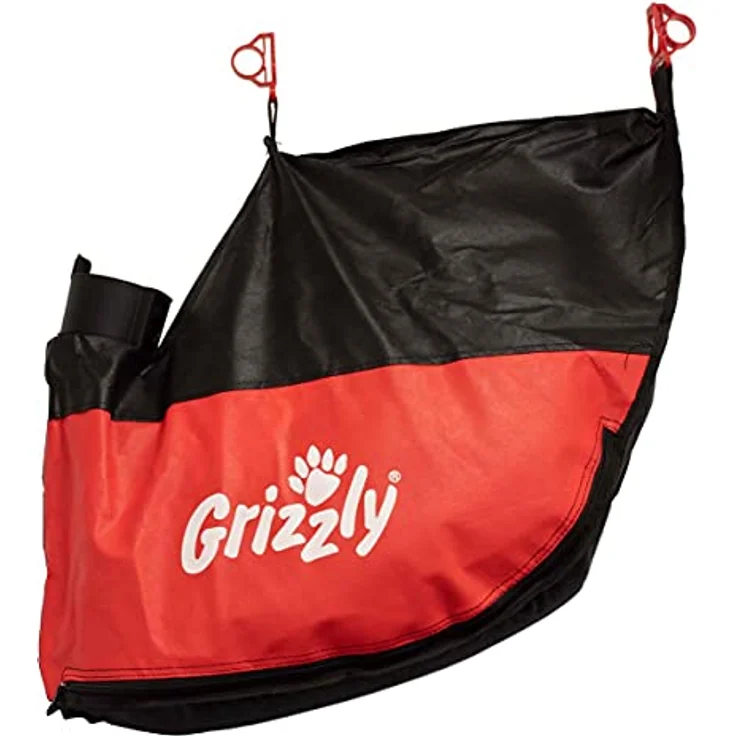 Grizzly Tools Fangsack für Laubsauger ELS 3027 E Combi, 45 Liter mit Halterung und Reißverschluss – Bild 2