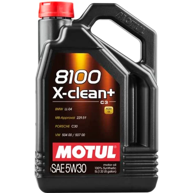 Motul ÖL 8100 X-CLEAN + 5W30 5L – Bild 1