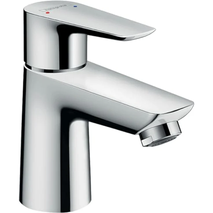 hansgrohe Talis E 80 Spültischarmatur, ComfortZone 80, Ausladung 96 mm, Zugstangen-Ablaufgarnitur, für Durchlauferhitzer geeignet – Bild 1