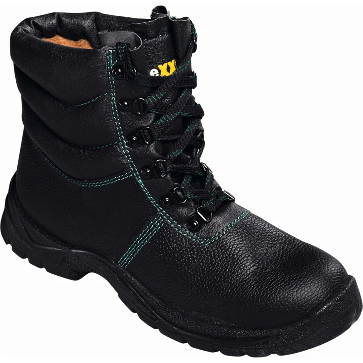 TEXXOR Winter RANGER S3, gefütterte Sicherheitsschuhe mit wasserabweisendem Obermaterial, Gr. 44, rutschhemmende Sohle, atmungsaktiv