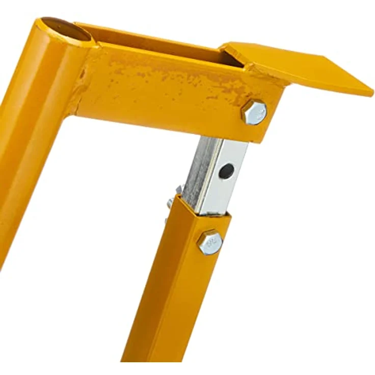 VOREL Pflastersteinträger Klinkerträger einstellbar 28-50cm Ziegelzange Steinträger Mauersteinträger Steingreifer, Metall, lackierte Oberfläche, hohe Tragfähigkeit – Bild 3