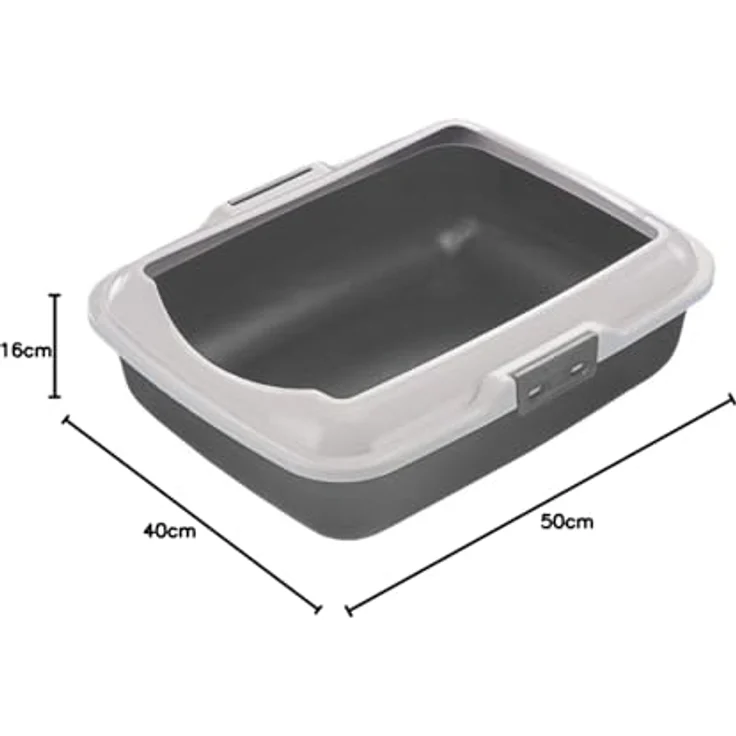 Nobby Katzen Toilettenschale grau – Bild 2