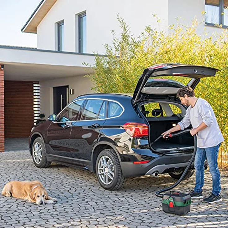 Bosch Home and Garden Akku Nass- und Trockensauger AdvancedVac 18V-8 (ohne Akku, 18 Volt System, mit Zubehörset, im Karton) – Grün – Bild 5
