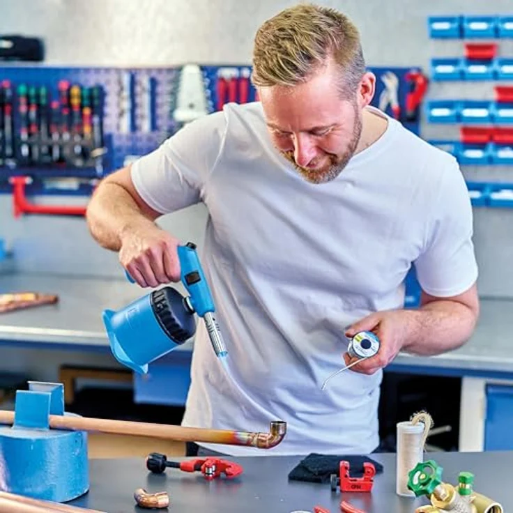 CFH Lötlampe PZ 5000 inkl.1 Kartusche – Bild 5