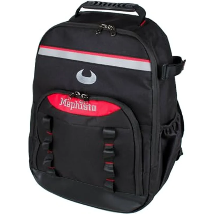 Mephisto-Tools Werkzeugrucksack "Fire", wasserdichtes 600D Polyester, 25L, Traglast 30 KG, robust und langlebig – Bild 1