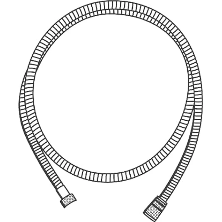GROHE Vitalioflex - Metallbrauseschlauch (1750 mm, verstärkte Ausführung, knickfest, hitzebeständig), chrom, 22100000 – Bild 2