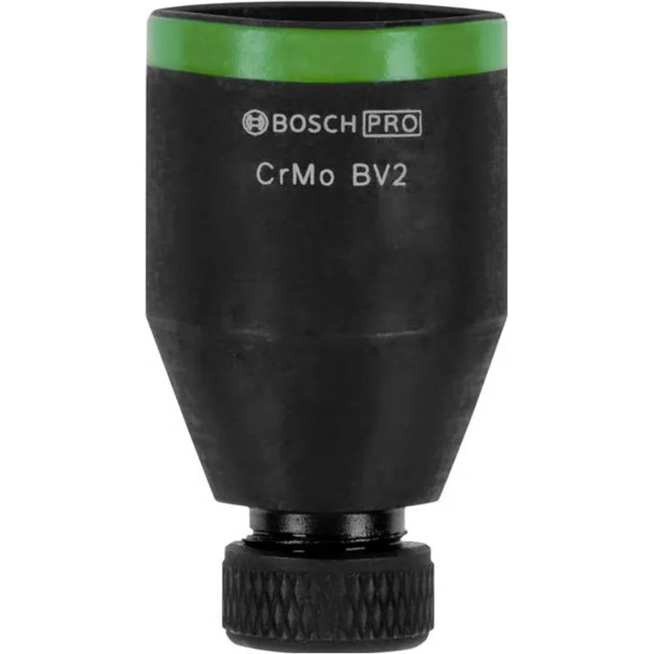 Bosch Accessories PRO Impact Bit-Adapter 1/2'', robuster Adapter für 1/4-Zoll-Sechskantschrauberbits mit Magnetverschluss