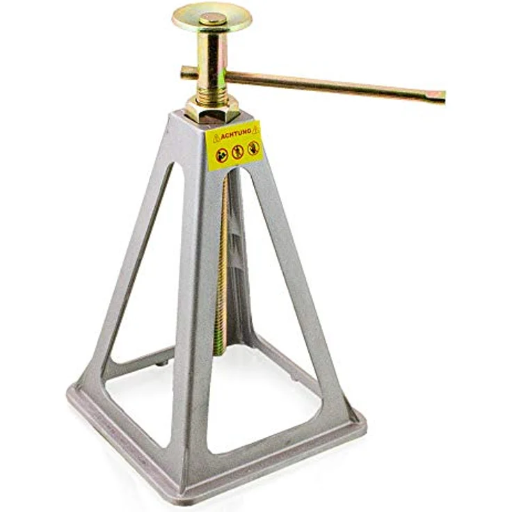 Bituxx Alu Unterstellböcke MS-17511, 4er Set mit 900 kg Tragkraft pro Bock, einstellbar von 28,5 cm bis 42,8 cm – Bild 3