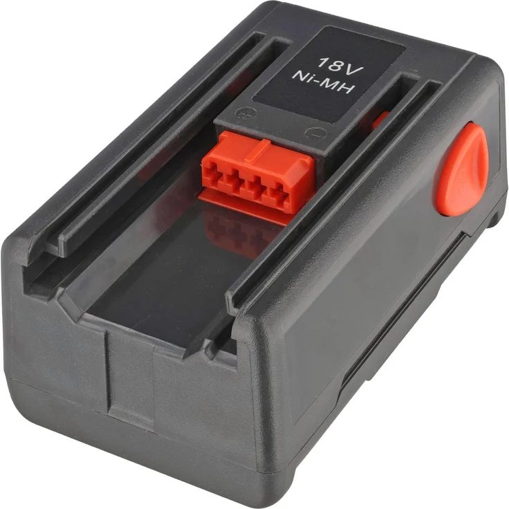 AccuCell Akku passend für Gardena 8834-20, NiMH 18V, 1500mAh, schwarz