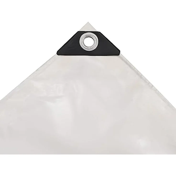 vidaXL Abdeckplane 650 g-m² 4x5 m Weiß – Bild 5