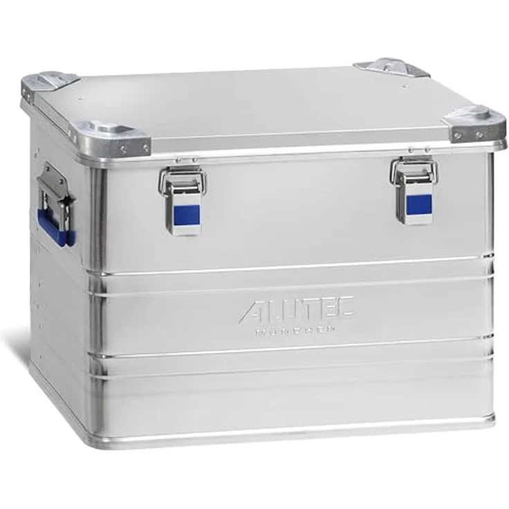 ALUTEC MÜNCHEN Aluminiumbox INDUSTRY 73, Werkzeugbox 73 l, staub-/spritzwassergeschützt, Innenmaße 550x350x381 mm, Gewicht 4,9 kg – Bild 1