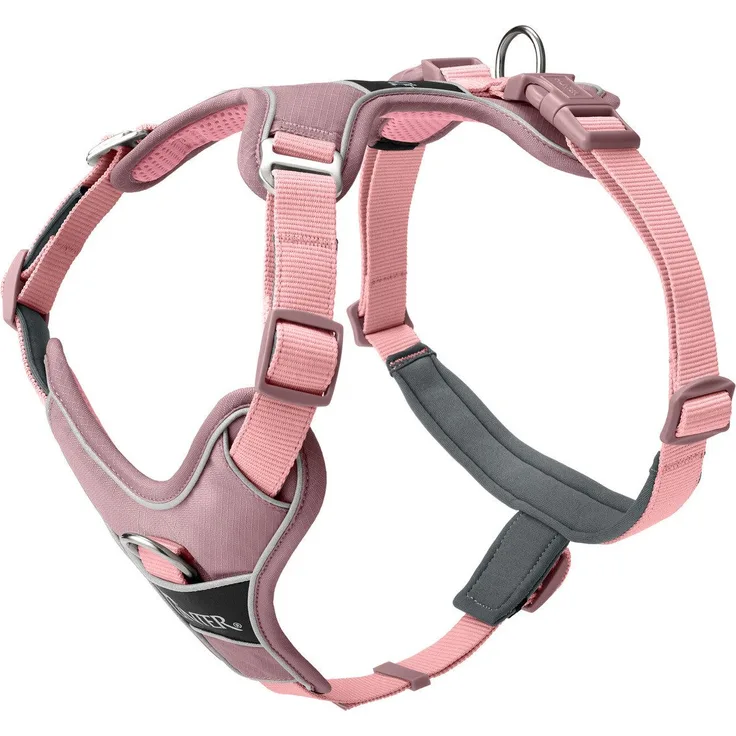 Hunter Tierbedarf Hunde-Geschirr Divo Up altrosa, mit 3M Scotchlite Reflective Material