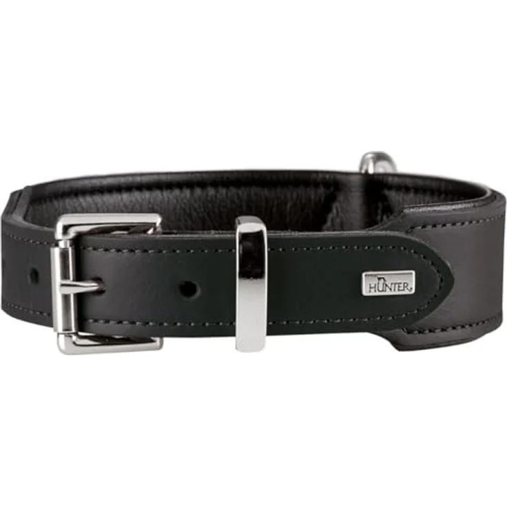 Hunter Hunde-Halsband Basic schwarz L – Bild 2