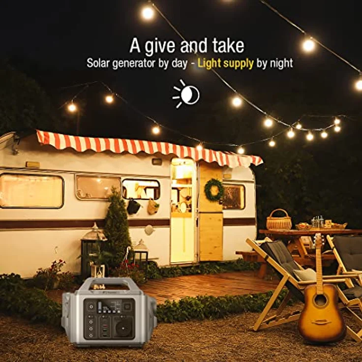 Fantec PGS-300, Power Station mit 296 Wh, 300 W Leistung und USB-C PD-Anschluss, tragbar – Bild 13