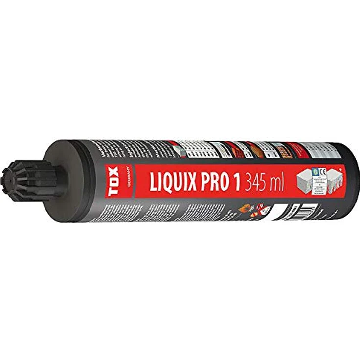 Tox Verbundmörtel, Liquix Pro 1 styrolfrei, 1 Kartusche, 280 ml, inkl. 2 Statikmischer, 084100081 – Bild 2