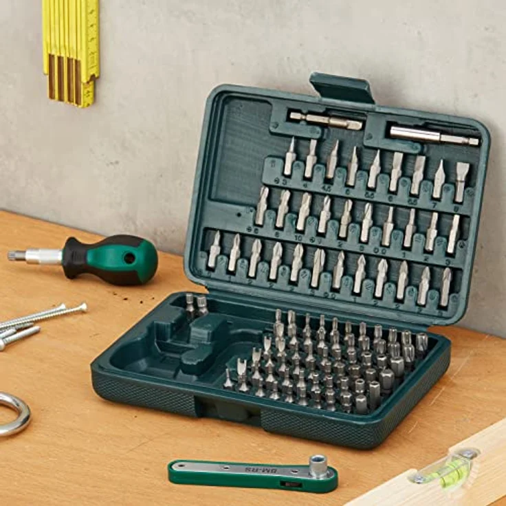 Brüder Mannesmann Werkzeuge M29899 Bit-Set, 99-teilig Sicherheits-Bitsatz für präzises Arbeiten – Bild 8