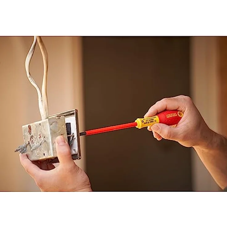 Stanley FatMax Schraubenzieher Set 6-tlg (isoliert, SL2.5-4-5.5,PZ1-2, Spannungstester, Chrom-Vanadium Stahl) 0-65-443 – Bild 3