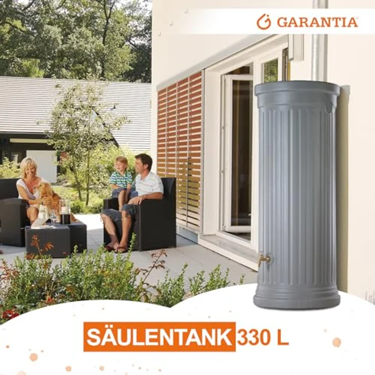Garantia Säulentank 330 Liter - steingrau – Bild 3