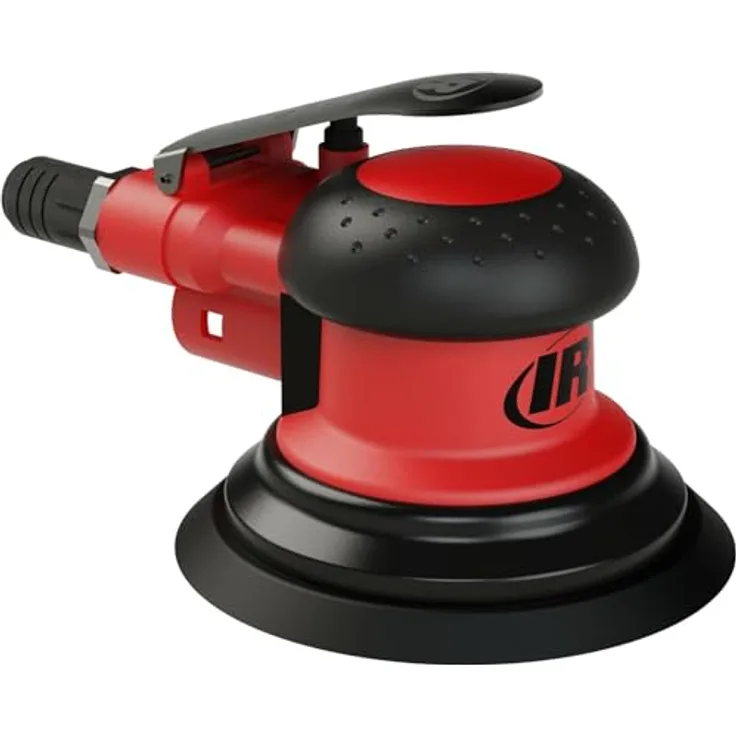 Ingersoll Rand Exzenterschleifer 5151-5, 5-Zoll mit 3/162" Orbit-Durchmesser, Vynil-Pad, 12.000 U/min, vakuumfähig, 1 Stück