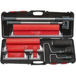 L'outil parfait Strumento perfetto PAR-80506 ROLLER SMOOTHING Kit, 8-teiliges Set mit gehärteter Edelstahlklinge und ultraleichten Aluminiumstangen