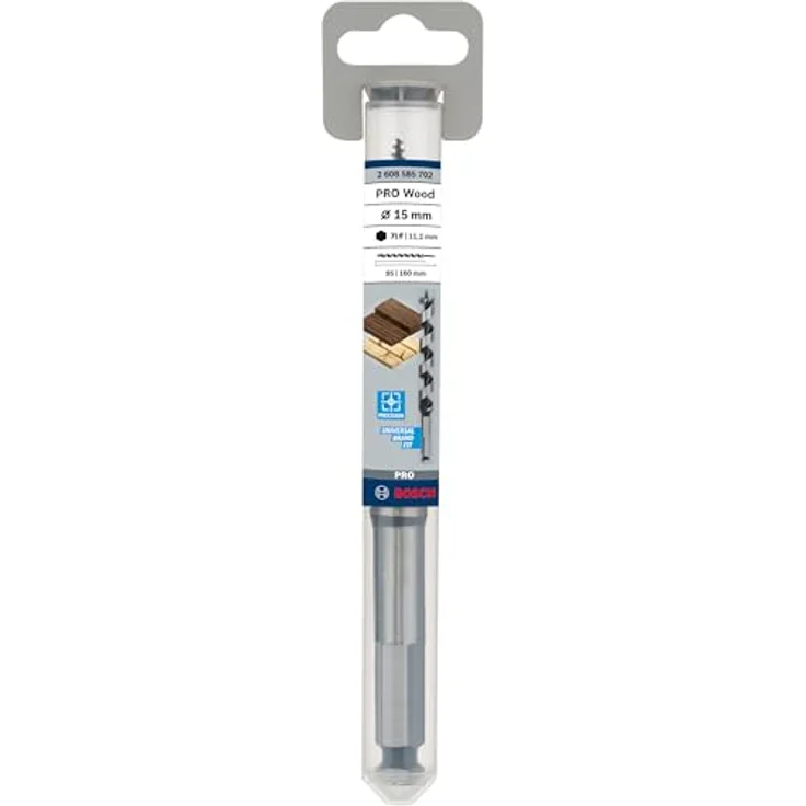 Bosch Professional Holzschlangenbohrer mit 1-4''-Sechskantschaft (Ø 15 mm) – Bild 2