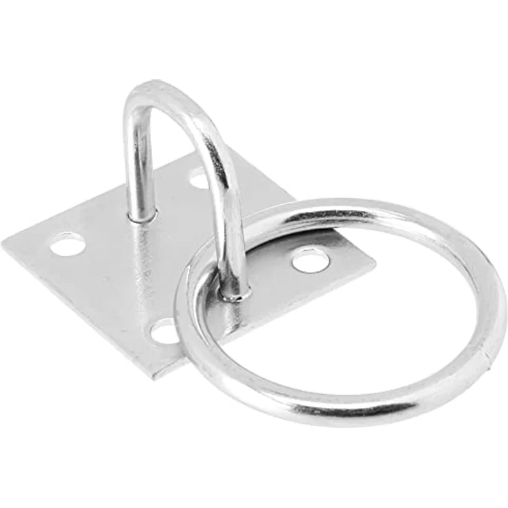 Fixman 302410 Galvanisierte Augplatte, Silber – Bild 1