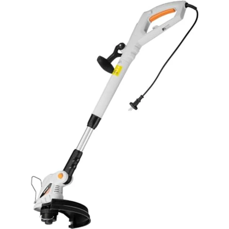 PRIME3 GGT41 Elektro-Rasentrimmer, 500W mit Teleskopstange, 25cm Schnittdurchmesser, 12000 U/min, inkl. Blumenstopp – Bild 2