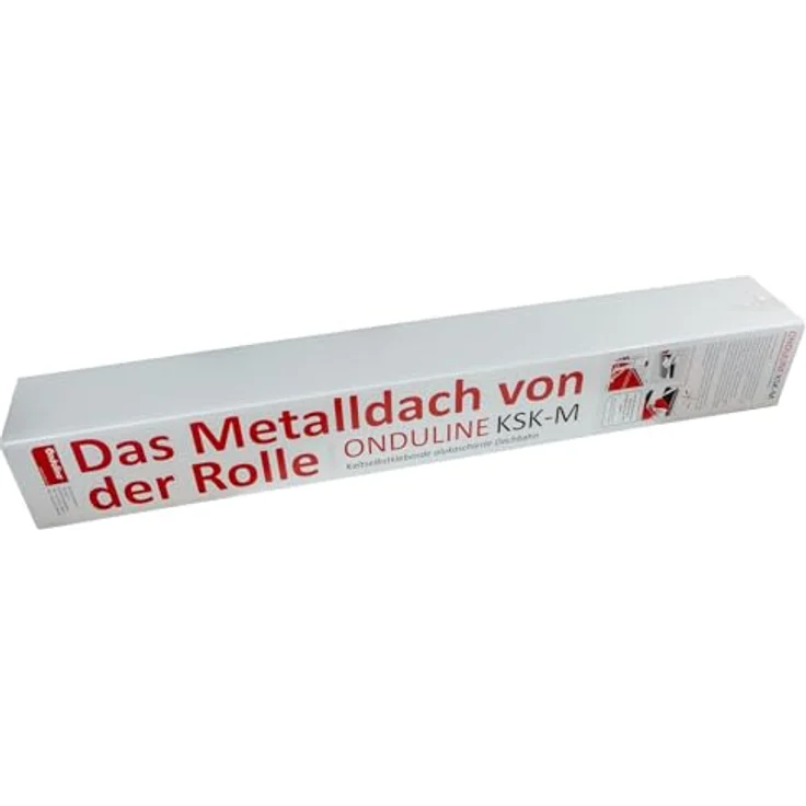 Onduline Dachbahn KSK-M 5 x 1 m = 5 m² silbergrau – Bild 3