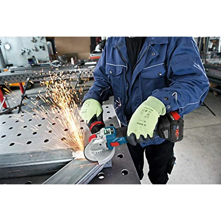 Bosch Professional 125mm X-LOCK Akku-Winkelschleifer GWX 18V-10, ohne Akku ohne Ladegerät im Karton 125 mm Akku – Bild 6
