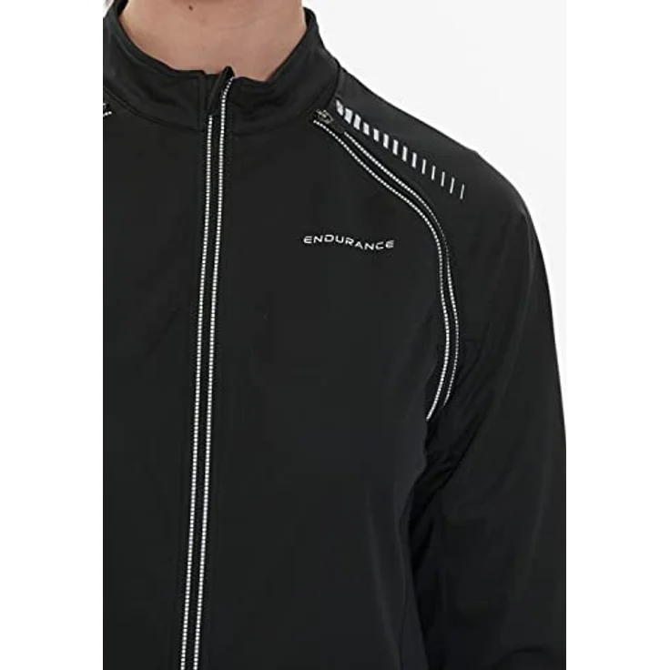 ENDURANCE Softshelljacke Wadie mit praktischen Reflektoren, Damen Radjacke, Unifarbe – Bild 5