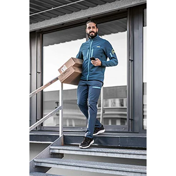 Uvex uvex 1 sport Sicherheitshalbschuhe S1 SRC, Textil, schwarz, rutschhemmende uvex xenova Zehenkappe, Klimakomfortfußbett – Bild 2