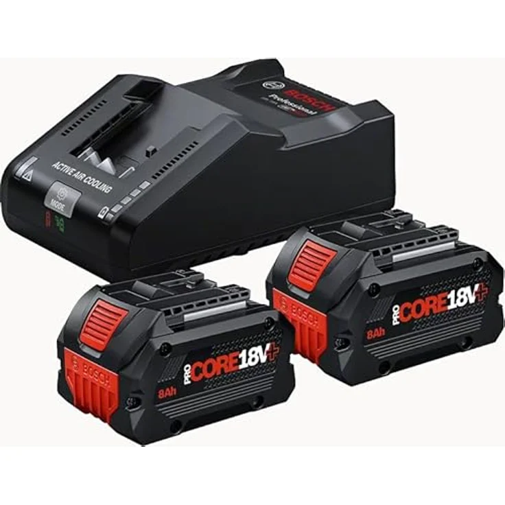 Bosch Professional 18V ProCORE+ Akku Ladegerät Set (1x ProCORE 8.0 Ah; GAL 18V-160) – Bild 1