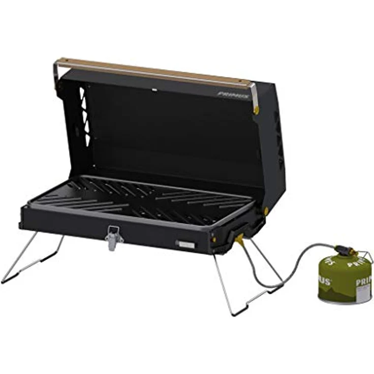 Primus Primus Kuchoma Barbecue schwarz, Gasgrill für unterwegs mit leichtem kompaktem Design – Bild 2
