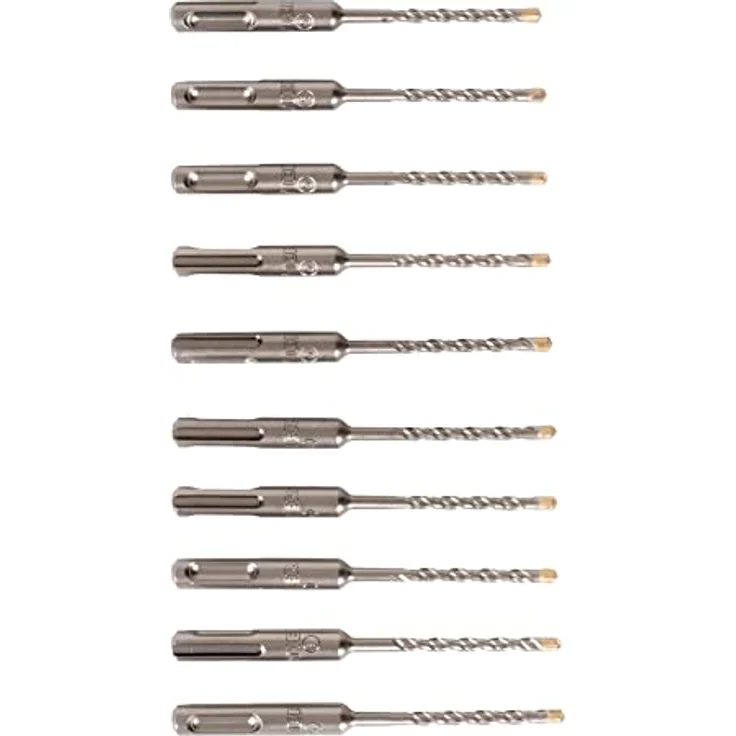 STIER SDS-plus Hammerbohrer Premium 5 x 50 x 115 mm 10 Stk - Ideal für Arbeiten in Beton und Mauerwerk – Bild 1