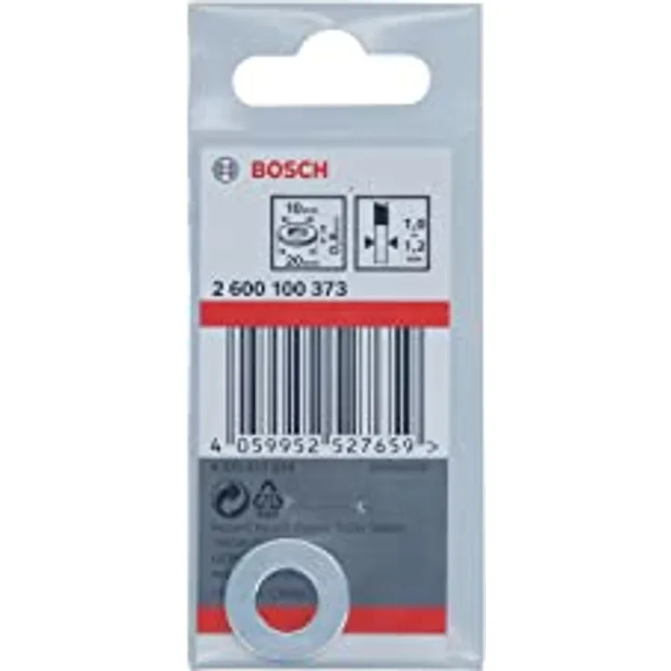 Bosch Accessories Bosch Professional Reduzierring für Kreissägeblätter (Reduzierung von 20 auf 10 mm, Dicke 0,8 mm, Zubehör Kreissäge)