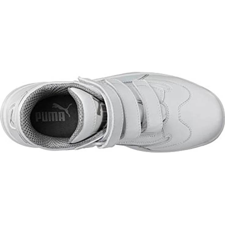 PUMA Absolute Mid 630182-42, Sicherheitsstiefel S2 mit Fiberglaskappe, PU-Sohle und IQ.CELL Dämpfung, Größe 42, Weiß – Bild 6