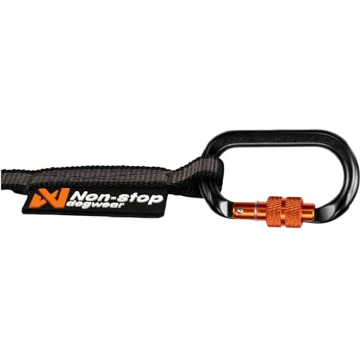 Non-stop dogwear Hundeleine Bungee Touring Leash 3,8m/23mm, reflektierend, für Wanderungen und alltägliche Aktivitäten – Bild 5