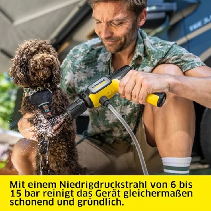 Kärcher OC Handheld Compact Mitteldruckreiniger, 6-15 bar, 4-in-1 Jet, Akku mit USB-C Ladefunktion – Bild 5