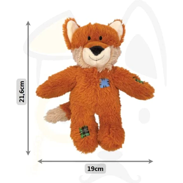 KONG - Wild Knots Fox Squeak Toy S/M (634.7374) – Bild 3