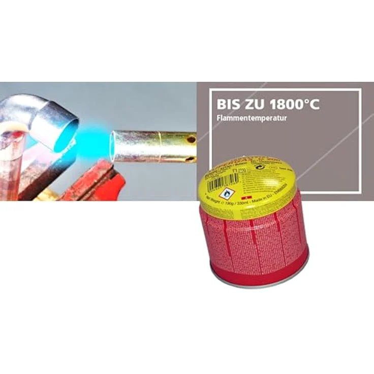Rothenberger Gaskartusche C 200 3 Stück à 190 g - Preisvergleich – Bild 4